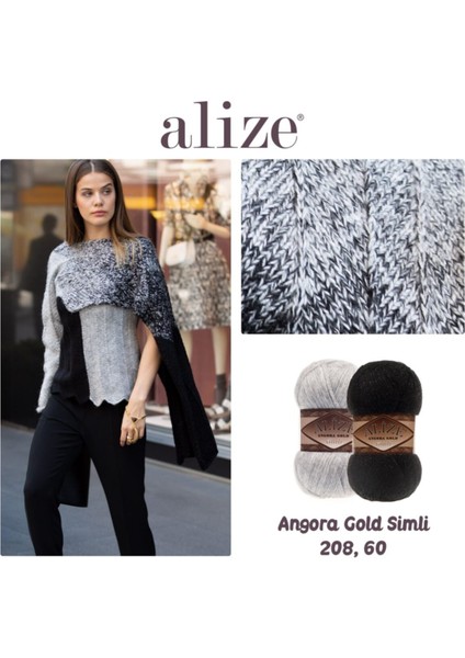 Angora Gold Simli 271 Pembe Inci Renk El Örgü Ipi - 1 Adet fiyatları