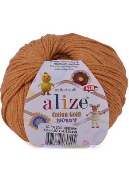 Cotton Gold Hobby New 02 Safran