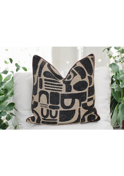 Jakar Dokuma Biyeli Kırlent Kılıfı