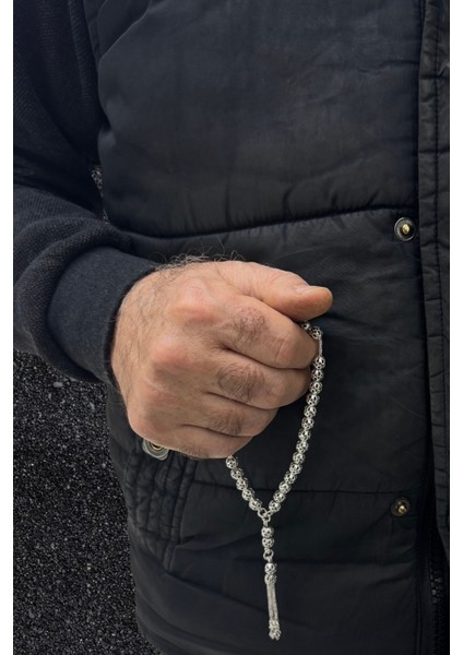 Işlemeli Gümüş Özel Tasarım Tesbih fiyatları