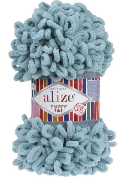 Alize Puffy Fıne 414 Azur