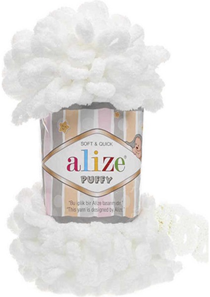 Puffy 55 Beyaz 100 gr 1 Adet