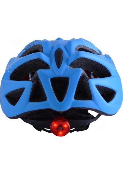 Bisiklet Kaskı Yetişkin Vizörlü - Ledli-Fileli [mavi] R-26 [56 - 58 cm / M] Rectus fiyatları