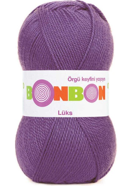 Bonbon Lüks Patik Ipi 100 Gr. 1 Adet 98683 Açık Mor