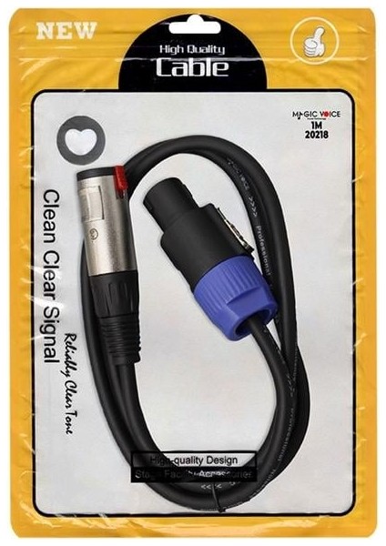 LD384 Specon Erkek - Canon Dişi Çevirici 1 Metre Kablo fiyatları