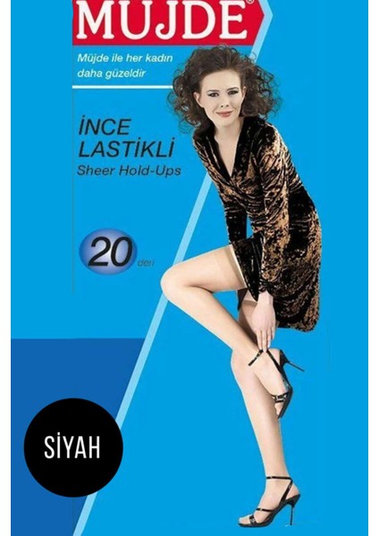 Müjde Ince Lastikli 20 Den 500
