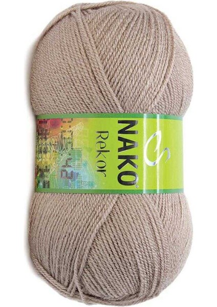 Rekor Örgü Ipi Sütlü Kahve 257