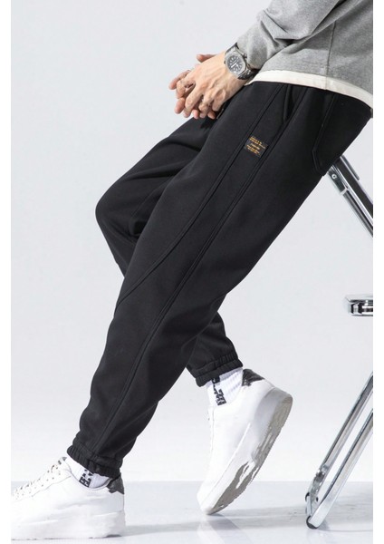 Genıus Store Erkek Eşofman Içi Polarlı Bağcıklı Bel Jogger Spor Eşofman Altı SPOR-ESF001 fiyatları