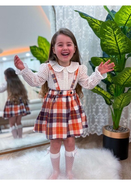 Patikare Gömlekli Salopet 2'li Kız Takım fiyatları