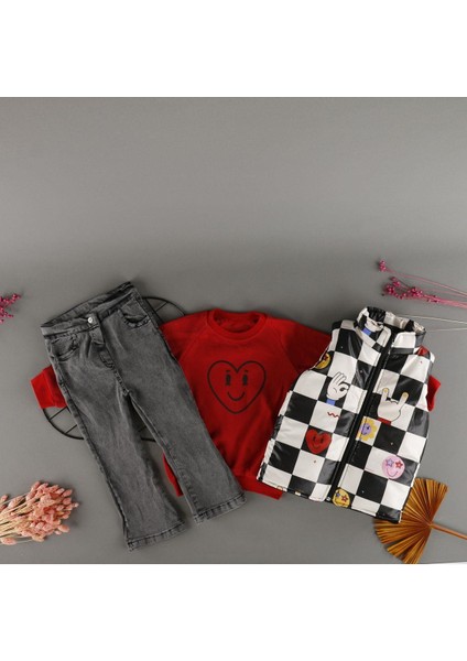 Bonn Şişme Yelekli Bebek Çocuk Mevsimlik 3'lü Kız Takım fiyatları