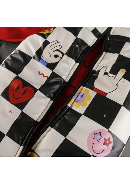 Bonn Şişme Yelekli Bebek Çocuk Mevsimlik 3'lü Kız Takım