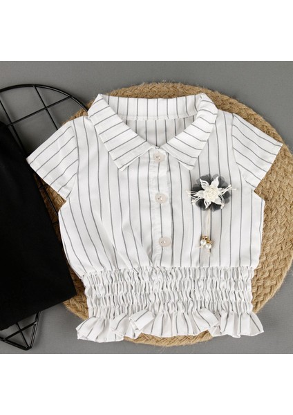 Çizgi Detaylı 2'li Kız Takım fiyatları