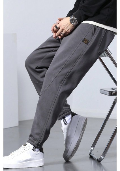 Genıus Store Erkek Eşofman Içi Polarlı Bağcıklı Bel Jogger Spor Eşofman Altı SPOR-ESF001 fiyatları