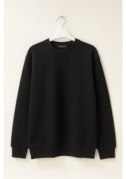 Düz Renk Oversize Üç Ip Erkek Sweatshirt fiyatları