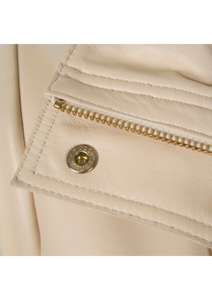 Millan Bej Kadın Kaban