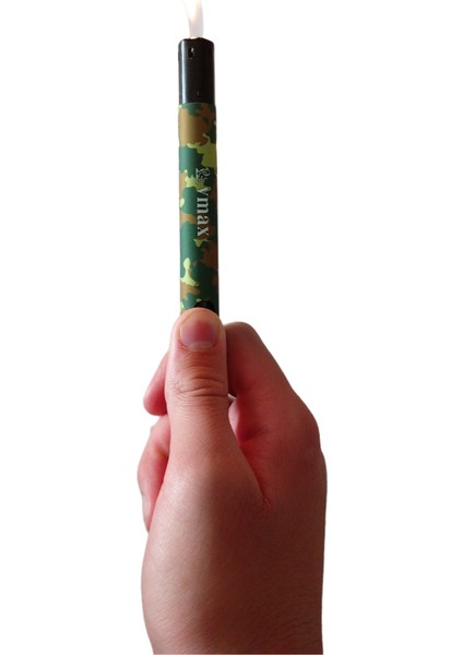 5 Adet Farklı Renk Kamuflaj Desenli 21 cm Manyetolu Gazlı Çakmak Kamp ve Doğa Aktiviteleri Için fiyatları