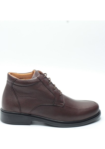 Kahverengi Hakiki Deri Içi Dışı Deri Konfor Tabanlı Klasik Erkek Bot fiyatları
