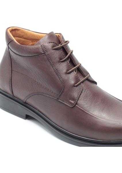 Kahverengi Hakiki Deri Içi Dışı Deri Konfor Tabanlı Klasik Erkek Bot modelleri