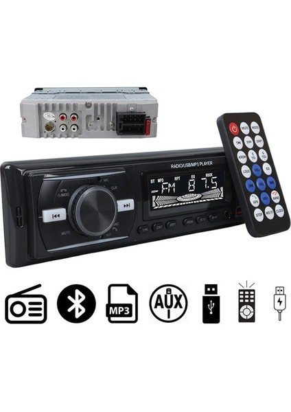 Carstar CS-920 Çift Usb/sd/fm/aux/bluetooth Kumandalı Oto Teyp 4X60 Watt