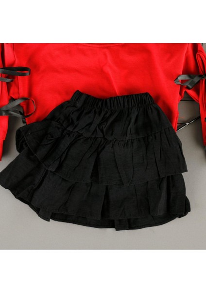 Kolları Kurdeleli Etekli Kız 2'li Takım fiyatları