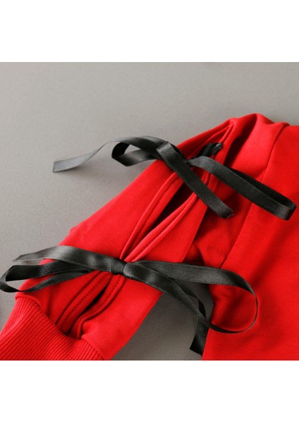 Kolları Kurdeleli Etekli Kız 2'li Takım modelleri