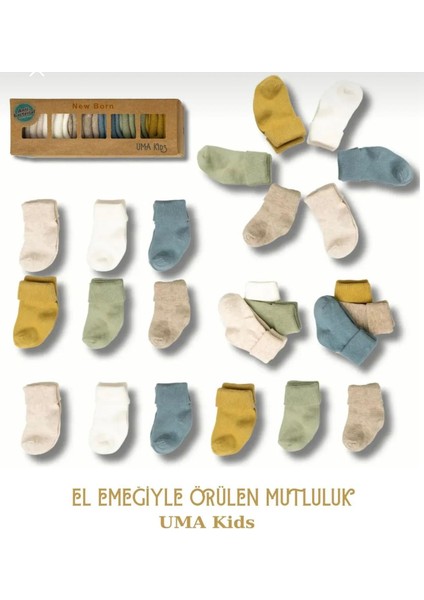 Yeni Doğan Kız&erkek Bebek Çorabı