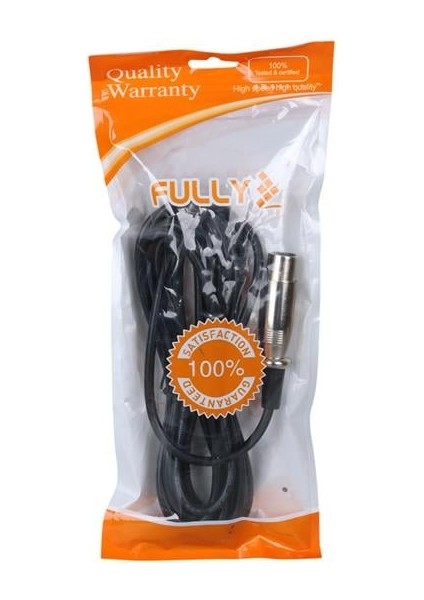 G-526V Siyah 6.3mm Mono Erkek Canon Dişi 4 Metre Mikrofon Ara Kablosu fiyatları