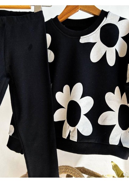 Papatya Detaylı Taytlı 2'li Kız Takım fırsatları