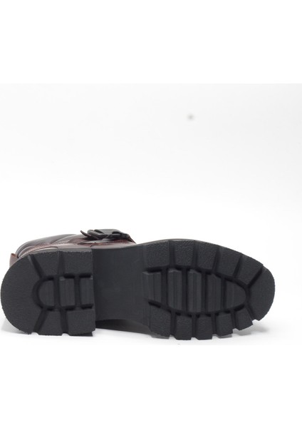 Kahverengi Hakiki Deri Tokalı Eva Taban Erkek Postal Bot indirimleri