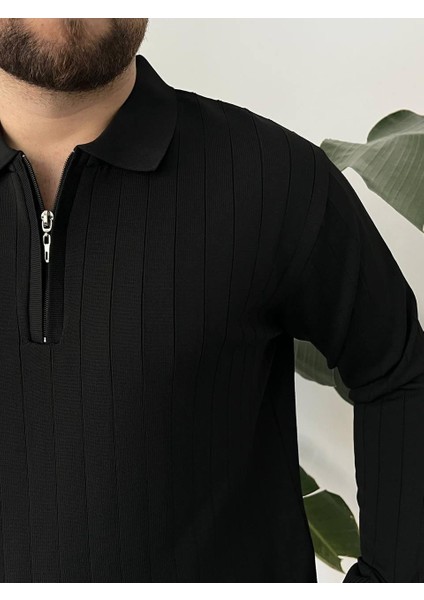 Polo Yaka Fermuarlı Kazak modelleri