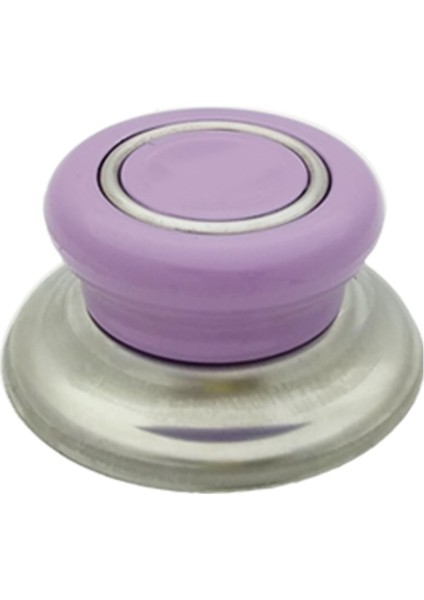 Tencere Kapak Tepesi Tava Sahan Kapağı Kulbu 1 Adet Lila