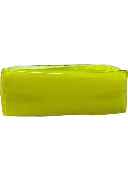 Fermuarlı Renkli Makyaj Çantası – Turuncu, Mavi, Yeşil, Sarı Kozmetik Çantası