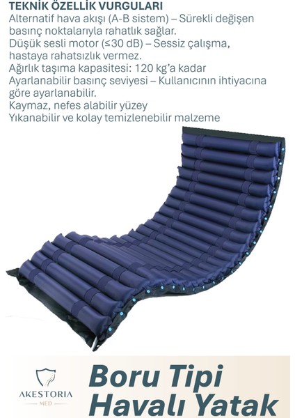 Boru Tipi Havalı Yatak