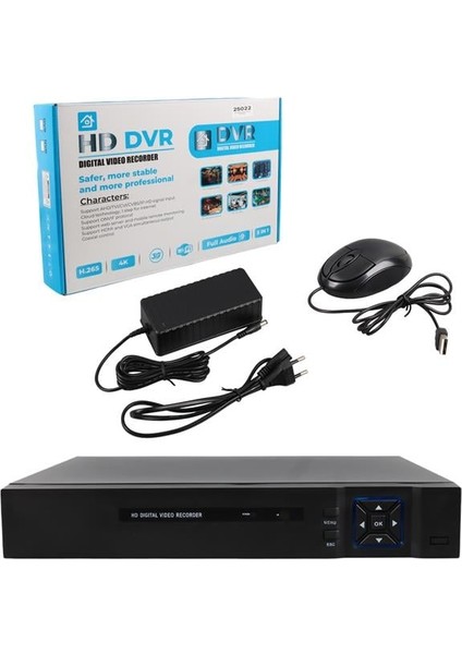 NVR-8032 32 Kanal 8mp H265+ Nvr Kayıt Cihazı modelleri