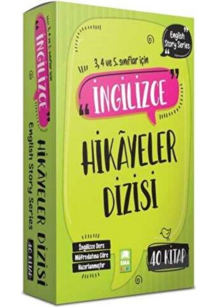 Ingilizce Hikayeler Dizisi Seti 4. 5. Sınıflar - 40 Kitap