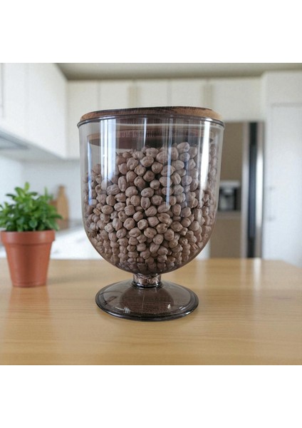 Ahşap Kapaklı Ayaklı Saklama Kabı fiyatları