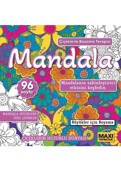 Çiçeklerle Mandala