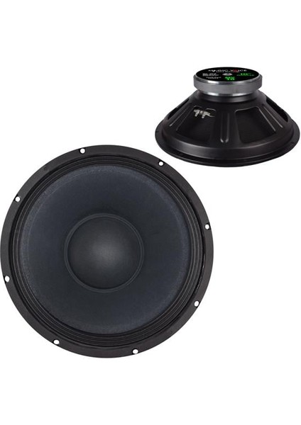 Mv-10 maks. 450 Watt / Rms 200 Watt 10” Siyah 25 cm Woofer Yedek Hoparlör
