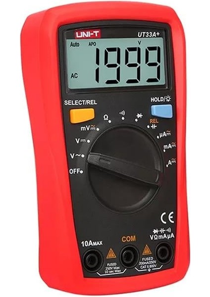 Unit Ut 33A+ 600V Dijital Multimetre Ölçü Aleti fırsatları