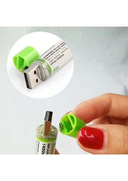 USB Şarjlı 1450MAH Aa 1.2V Lityum Kalem Pil 2’li Set Dönüşümlü Batarya ( Lisinya ) fiyatları