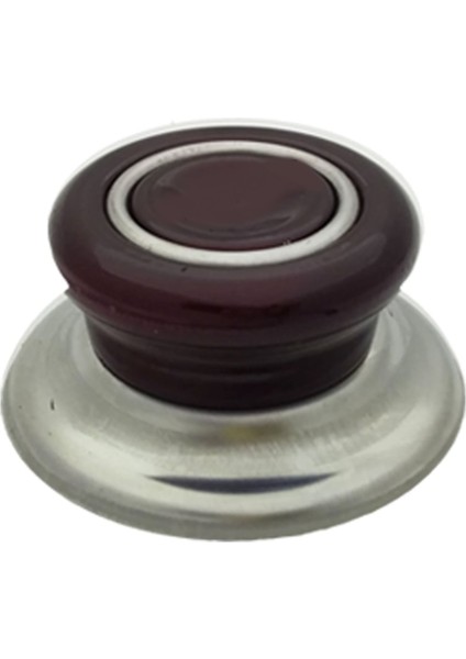 Tencere Kapak Tepesi Tava Sahan Kapağı Kulbu 1 Adet Mor Koyu