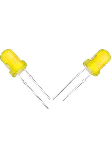 Halmet Mantar LED 4.8mm Sarı