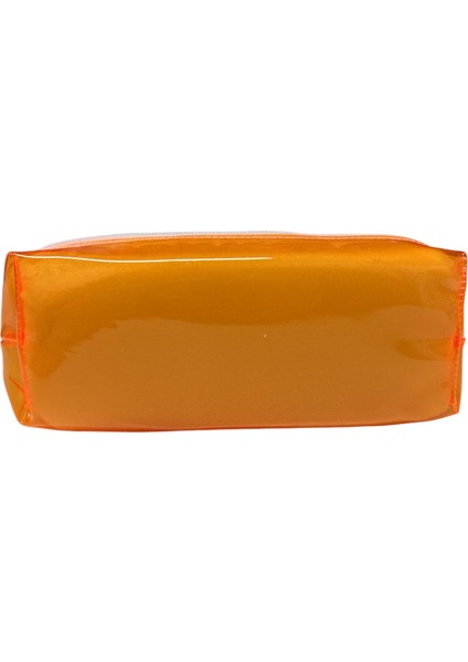 Fermuarlı Renkli Makyaj Çantası – Turuncu, Mavi, Yeşil, Sarı Kozmetik Çantası