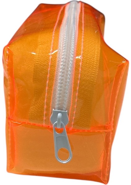 Fermuarlı Renkli Makyaj Çantası – Turuncu, Mavi, Yeşil, Sarı Kozmetik Çantası fiyatları