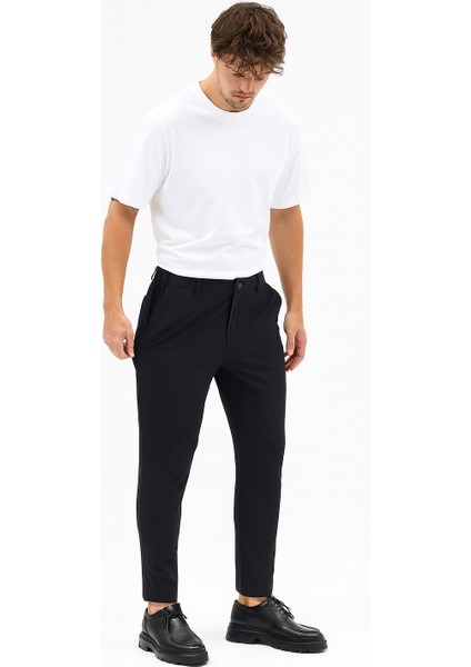 Erkek Streç Kumaş Relaxed Beli Lastikli Jogger Pantolon fiyatları
