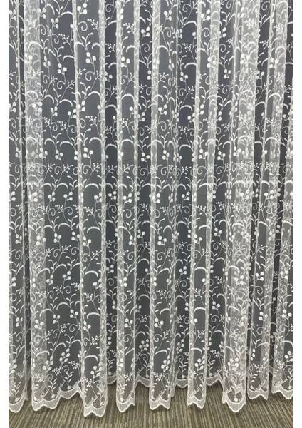 Eko 8049 Desenli Tül Perde (Pilesiz) fırsatları