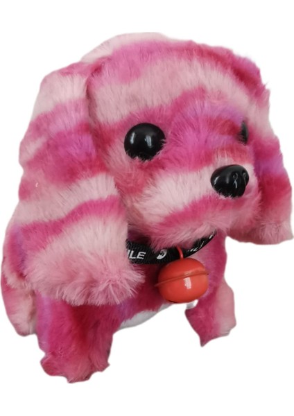 Pilli Oyuncak Köpek , Hareketli , Sesli , Tasmalı , Minik Çanlı Oyuncak Köpek fırsatları