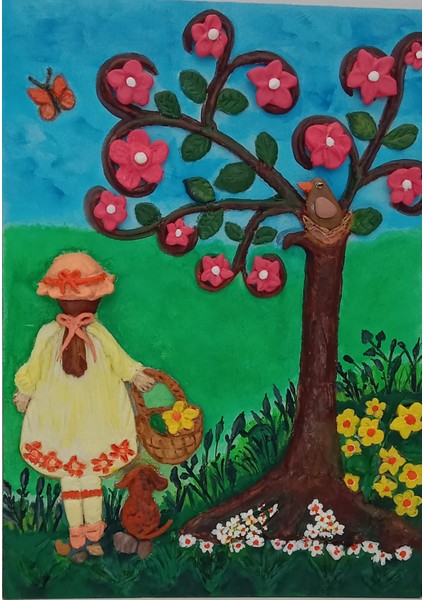 Mdf Tablo Epoksilermiş 29*39 cm