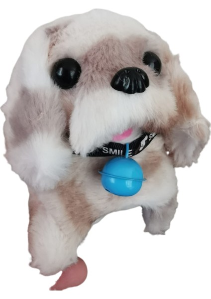 Pilli Oyuncak Köpek , Hareketli , Sesli , Tasmalı , Minik Çanlı Oyuncak Köpek fırsatları