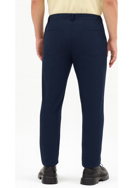 Erkek Streç Kumaş Relaxed Beli Lastikli Jogger Pantolon fırsatları